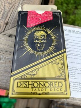 Rare Official Dishonored Tarot Deck & Game of Nancy – Complete with Box
